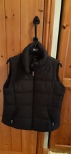 Ladies M&S Black Padded Gilet - Size 16