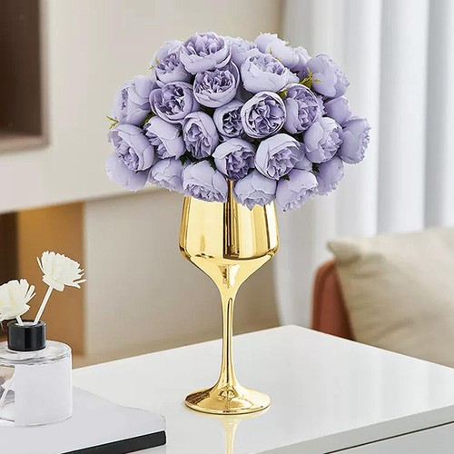 Wine goblet glass vase flower - wine,