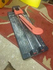 PLASPLUGS PRO-TILER FLOOR & WALL TILE CUTTER UP TO 300mm TILES BUILSERS TOOL