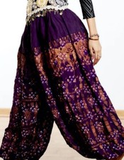 DEEP PLUM PURPLE BATIK TRIBAL