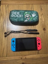 Nintendo Switch Switch V2 Console - Neon Blue/Neon Red