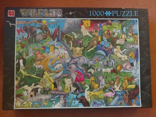 Jumbo 1000 piece jigsaw - jumbo, puzzle