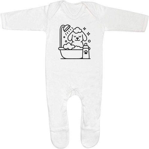 Dog bubble bath baby - bath',
