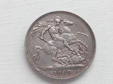 1900 LXIV Crown Coin - Queen