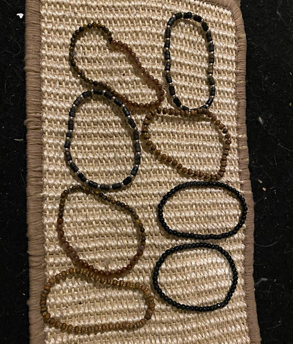 Stackable beaded bracelet - stackable,