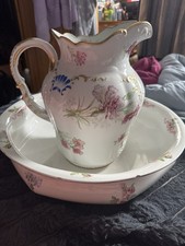 Vintage Porcelain Jug & Bowl