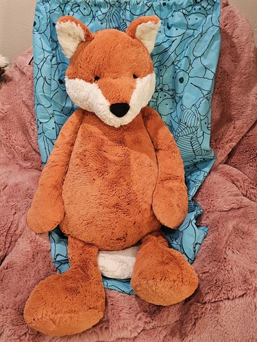 Jellycat giant bashful fox - jellycat, cub