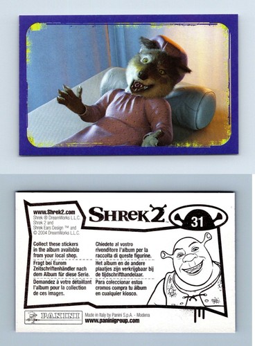 Shrek panini 2004 - shrek, 2