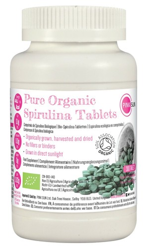 Organic spirulina tablets - organic,