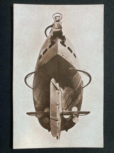 The ww1 german super submarine - super,