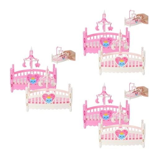 Pcs miniature crib model - pcs,