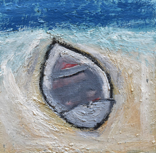 Gordon couch original acrylic - gordon,