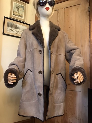 Vintage 70s real sheepskin - vintage,