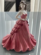 Coalport Figurine Ruby Anniversary Collectible