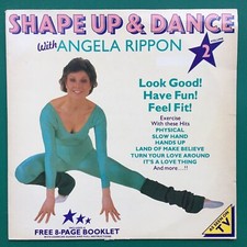 SHAPE UP & DANCE WITH ANGELA RIPPON Keep Fit Lifestyle Exercise Instructional LP