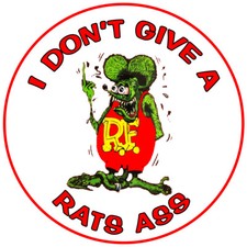 RAT ROD HOT ROD RAT FINK BIKER
