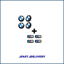 4 BMW Wheel Centre Caps+