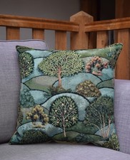 Jacquard woven tapestry