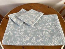 MARKS&SPENCER Super King Duvet Set.Blue & White Delicate Floral