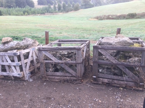 Rockery stones used - stones,