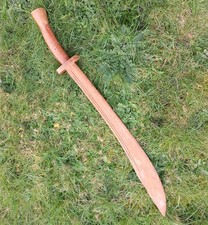 Vintage Wooden Chinese Pirate