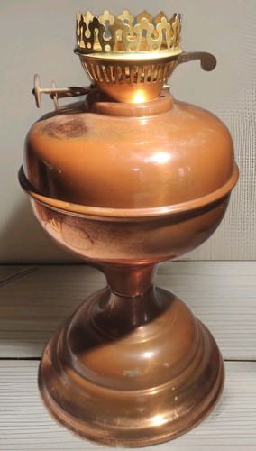 Copper brass table - brass, electric
