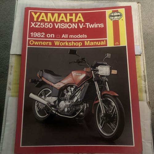 Haynes yamaha xz550 vision - haynes,