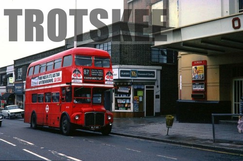 35mm slide london transport - slide,