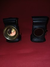 A Pair Of Parafin Cycle Lamps