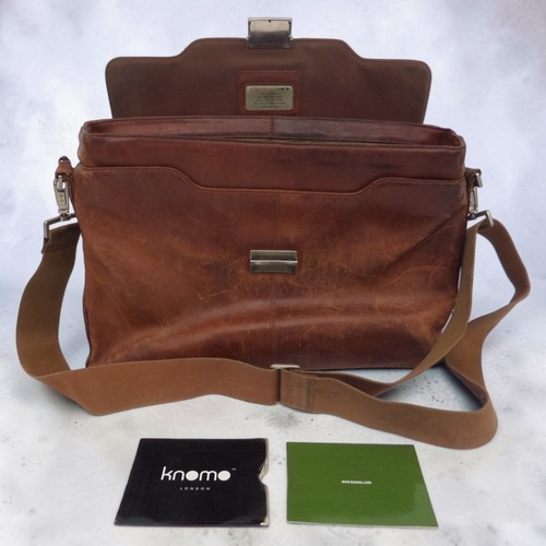 Brown leather knomo london - leather,