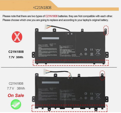 C21n1808 battery for - c21n1808,