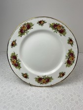 Elizabethan China English Garden Dinner Plate Unused Condition 27cm 2nd