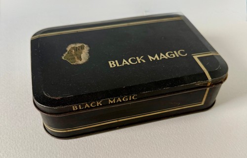 Vintage empty black - black, magic