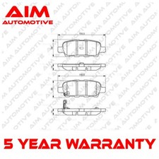 Brake Pads Set Front Rear AIM