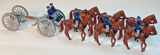 Britains Union Gun Limber And Crew, American Civil War, Boxed, Metal 54mm #8869