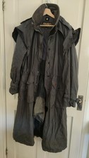 Musto riding coat, grey, cape shoulders, size 12-14