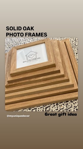 Solid unfinished oak photo - unfinished,