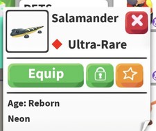 Adopt Me! Ultra-Rare Neon 