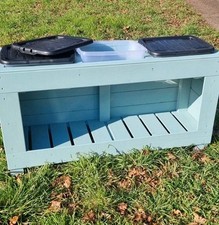 Triple Wooden sand and water