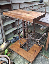 Unusual Drinks Table/ Kitchen Island/ Wine Rack / BBQ Bar, ? OKA