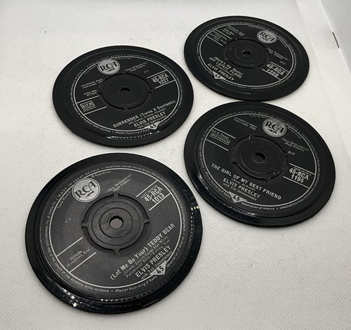Elvis presley coasters hand - 4,