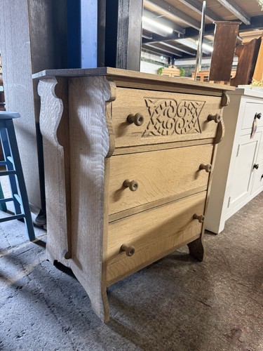 Stripped oak drawers - stripped,