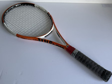 Wilson Ncode Ntour Tennis Racket Midsize Restrung Orange 288g 4 3/8 L3