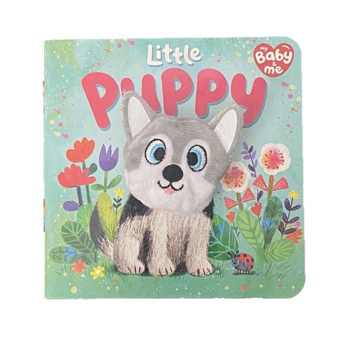 Little puppy finger puppet - puppy,