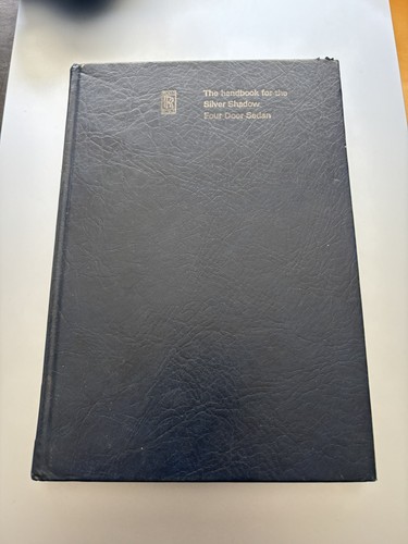 Rolls royce owners handbook - rolls-royce,