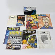 Vintage Retro Computing & Gaming Book Bundle – Input Magazines, Manuals & Guides