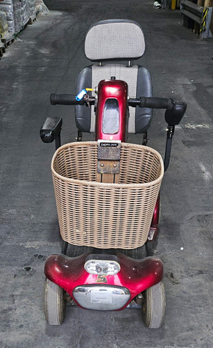 Shoprider red wheel electric - shoprider,
