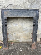 Antique Cast Iron Fireplace