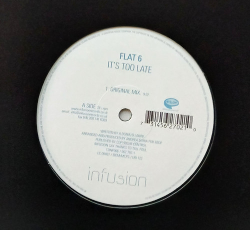 Vinyl record flat - record, ‎–
