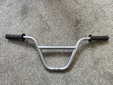 BMX Handlebars - Silver 8" X 28" BMX BARS 